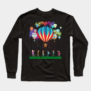 ballon's festival funny art Long Sleeve T-Shirt